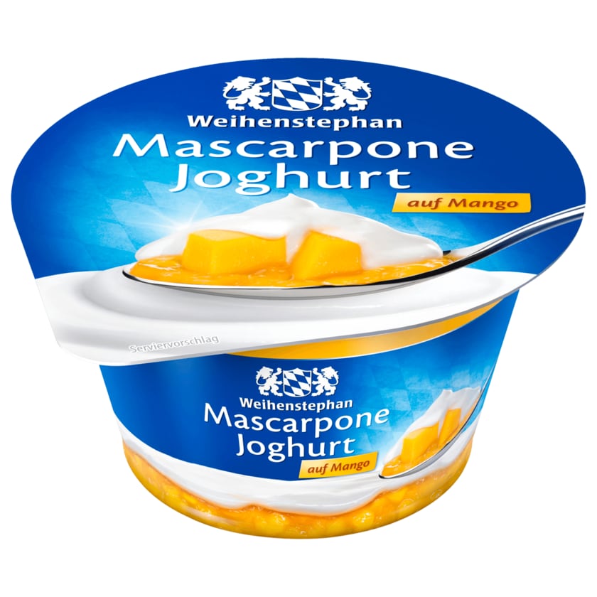 Weihenstephan Mascarpone Joghurt Mango 150g